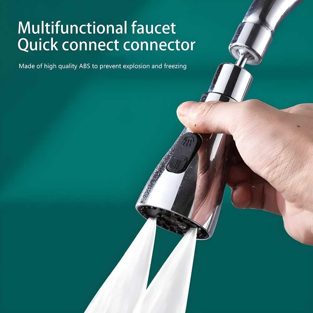 Smart Kitchen Faucet – 3 Water Modes for Easy Cleaning